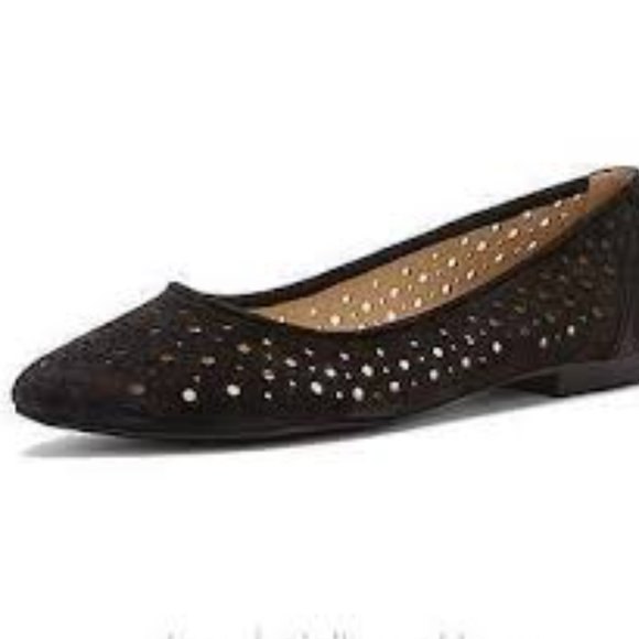 Mojo Moxy Suede Pointy Toe Flats Sz 9.5 NWB - Picture 2 of 7